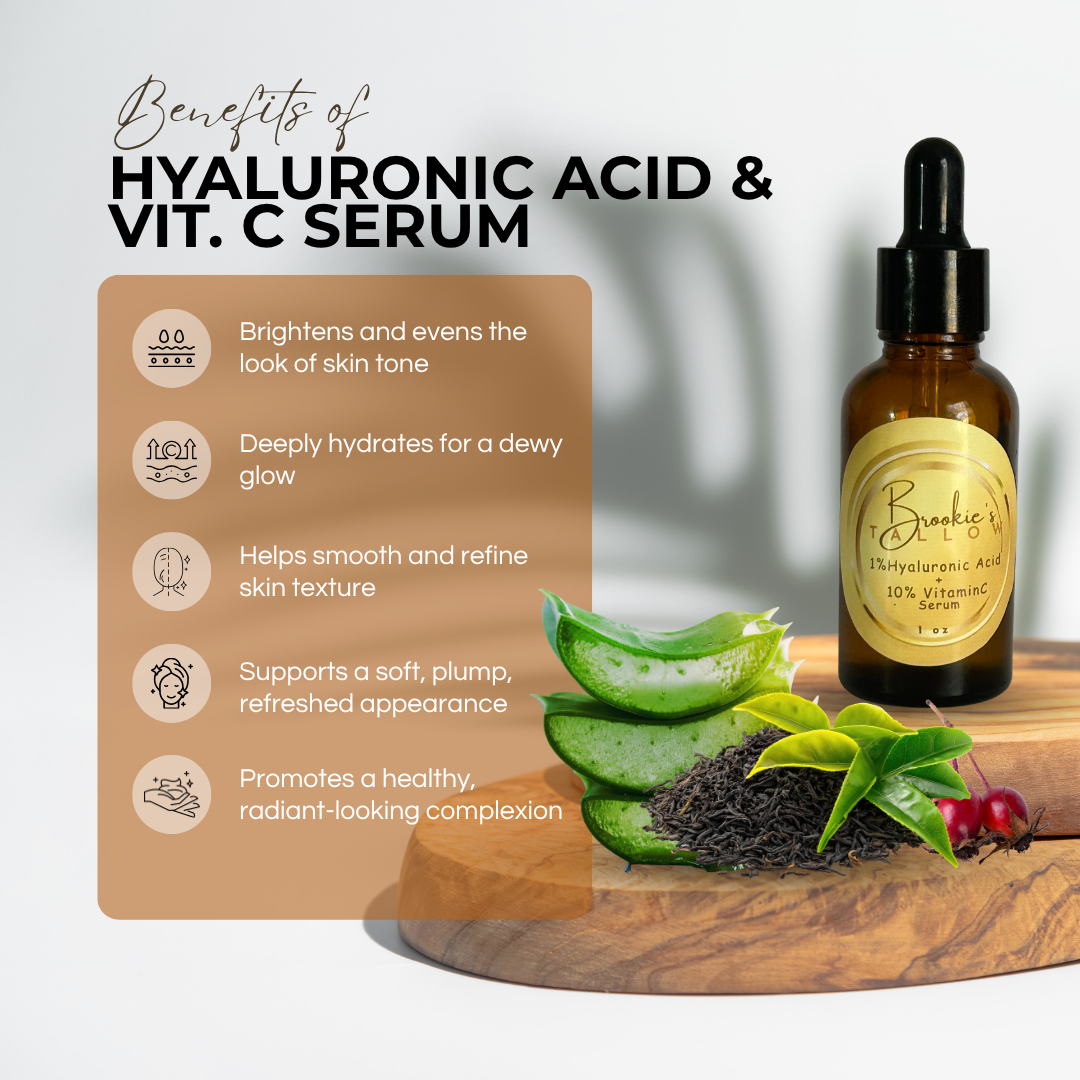 Hyaluronic + Vit. C Serum (NEW)