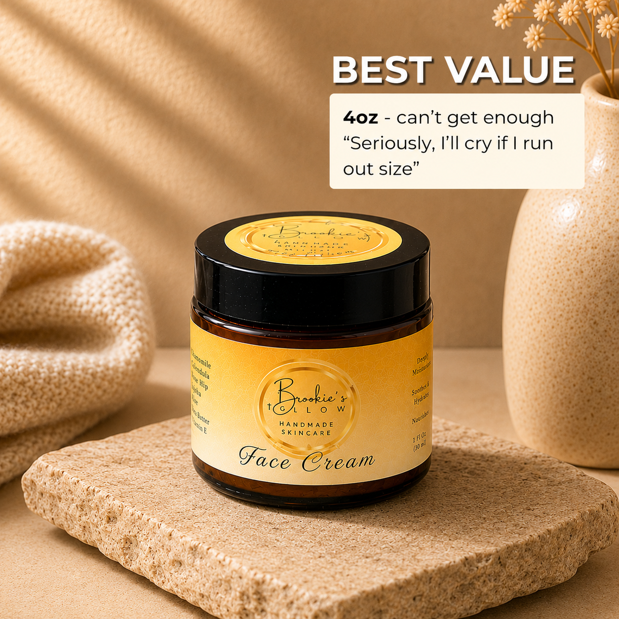 Anti-Aging Face Cream (Hint of Vanilla)